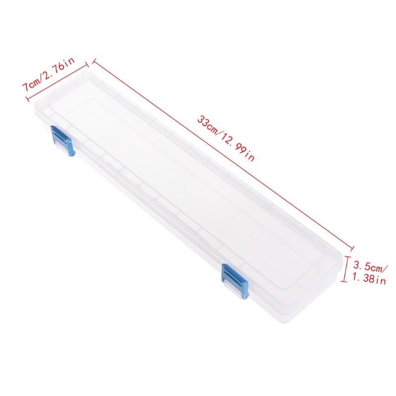 1Pc Brush Painting Pencils Storage Box Watercolor Pen Container Drawing Tools Bin